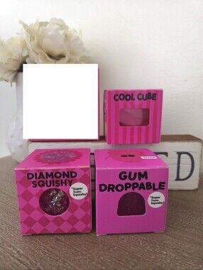 Jadore 3pc Diamond Squishy Set-